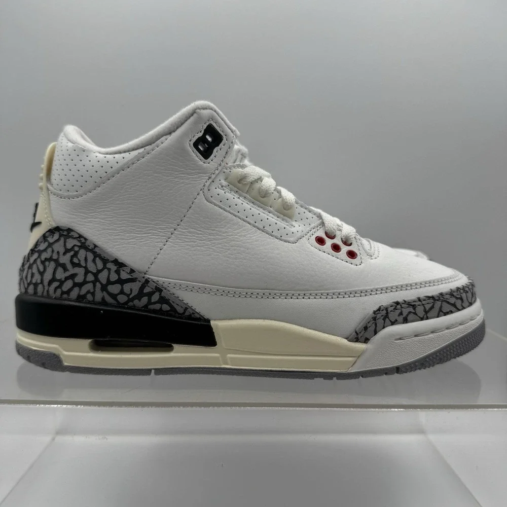 Brand New Air Jordan 3 White Cement Reimagined 2023 DM0967-100 B Grade Size 5.5Y
